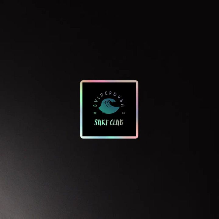 Surf Club Holo Sticker product image (4)