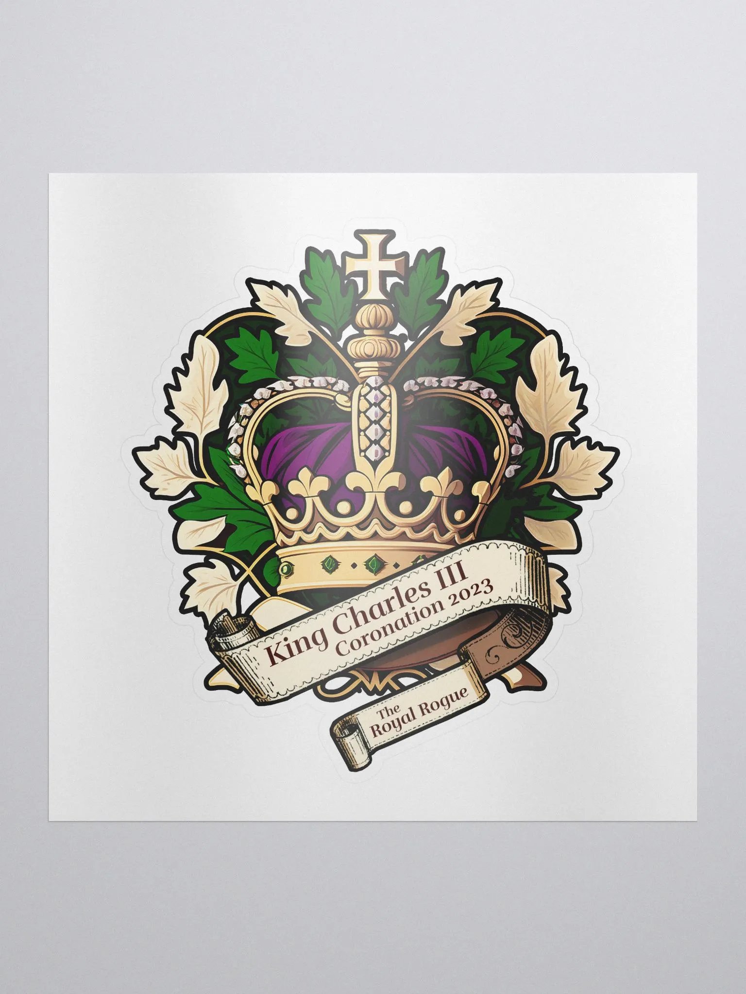 King Charles III Coronation Stickers product image (1)