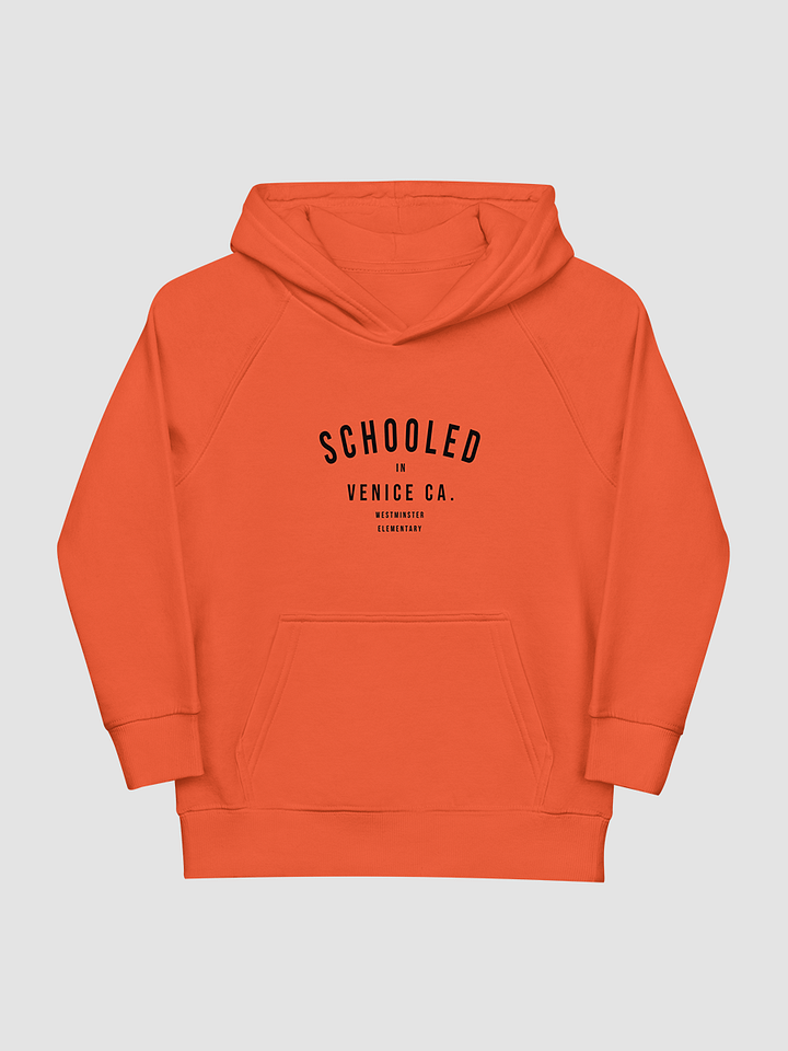 Kids Unisex 'Schooled in Venice' Hoodie/ black type, more colors available product image (1)