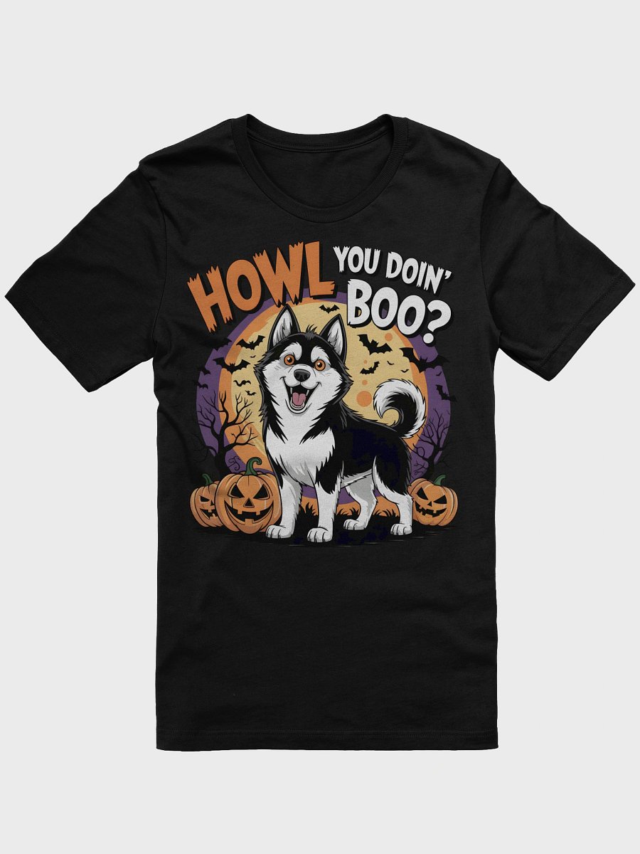 Howl You Doin' Boo? Halloween Dog T-Shirt product image (1)