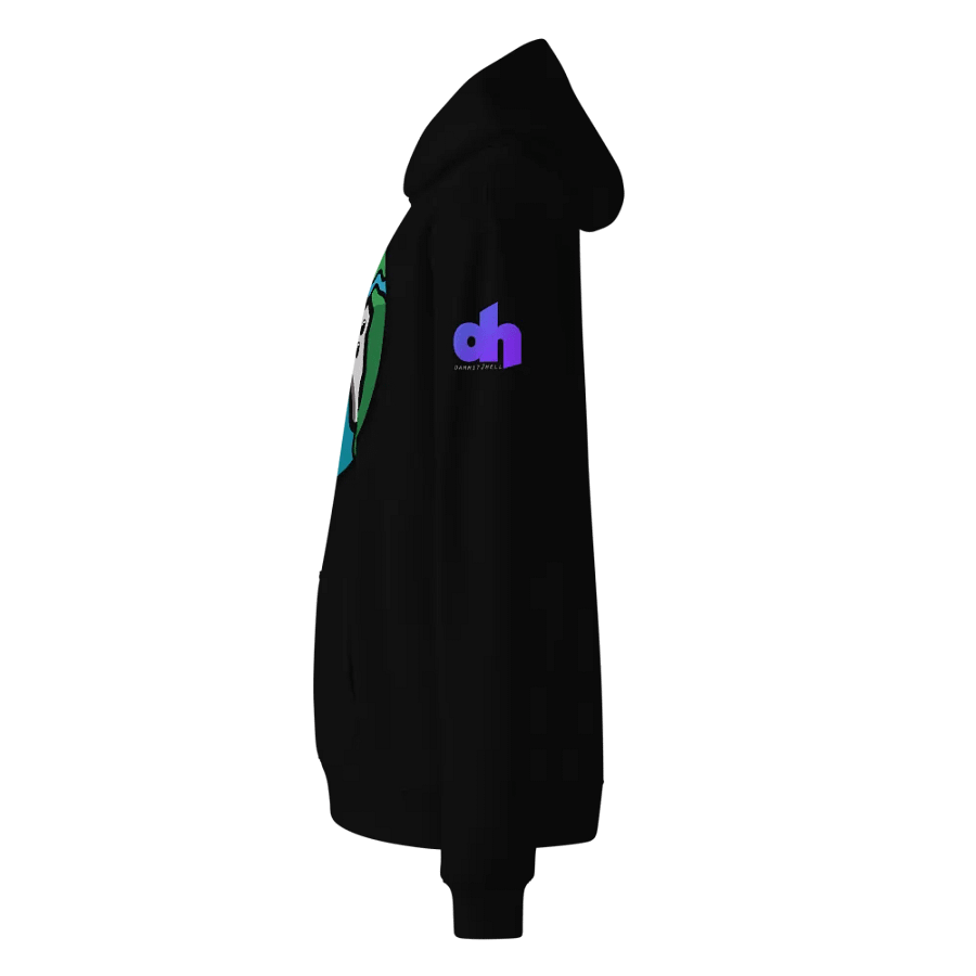 One Of Us w/ d2h Logo on Sleeve Oversized Pullover Hoodie product image (3)