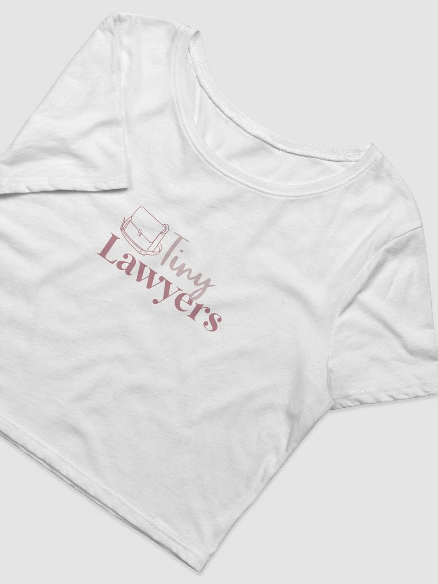 Tiny Lawyers Crop Tee product image (4)
