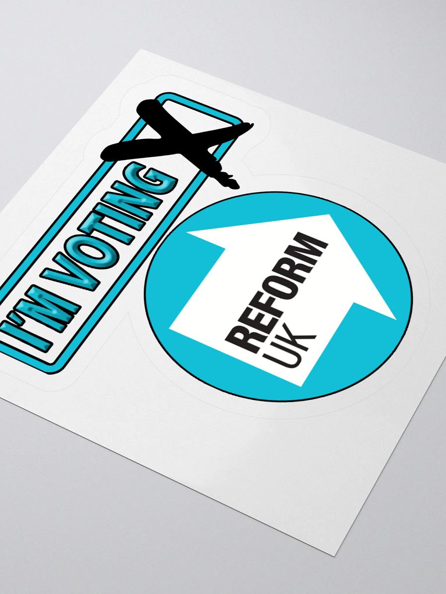 Reform UK Voting Stickers product image (8)