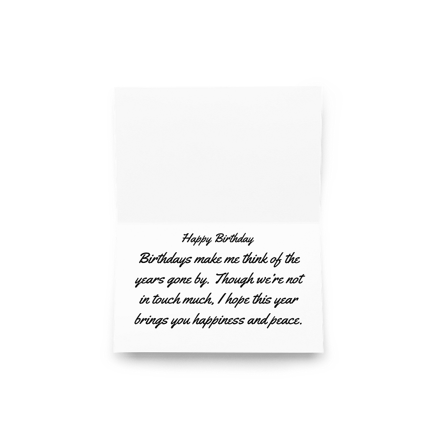 Birthday card - Distant family product image (3)