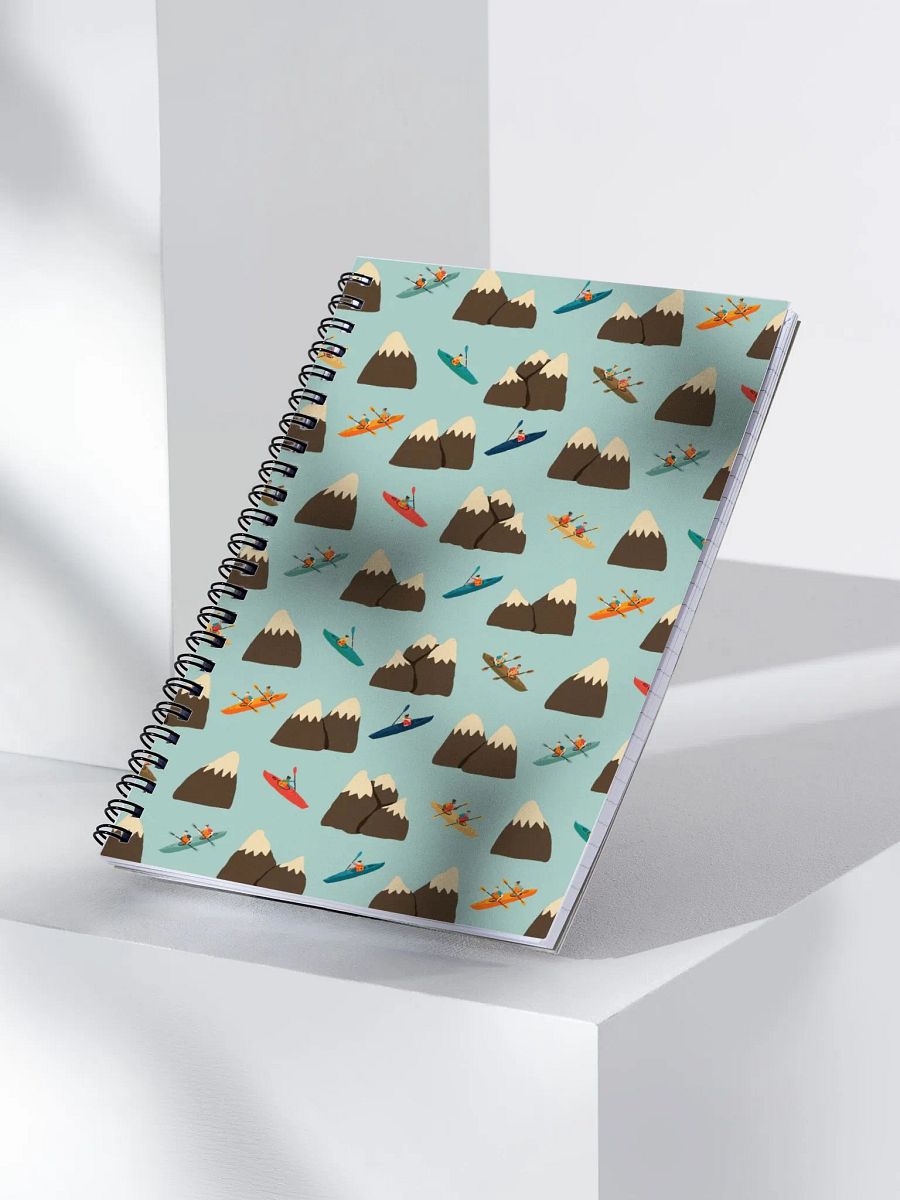 Paddling Peaks - Spiral Notebook product image (1)