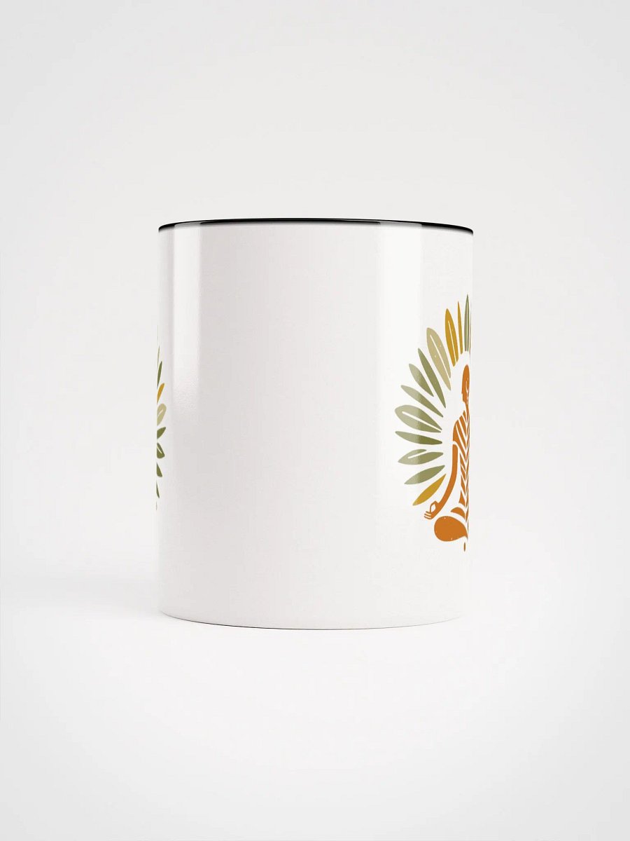 Zen Leaf Meditation Mug | Ancient Wisdom Meets Boho Style product image (43)