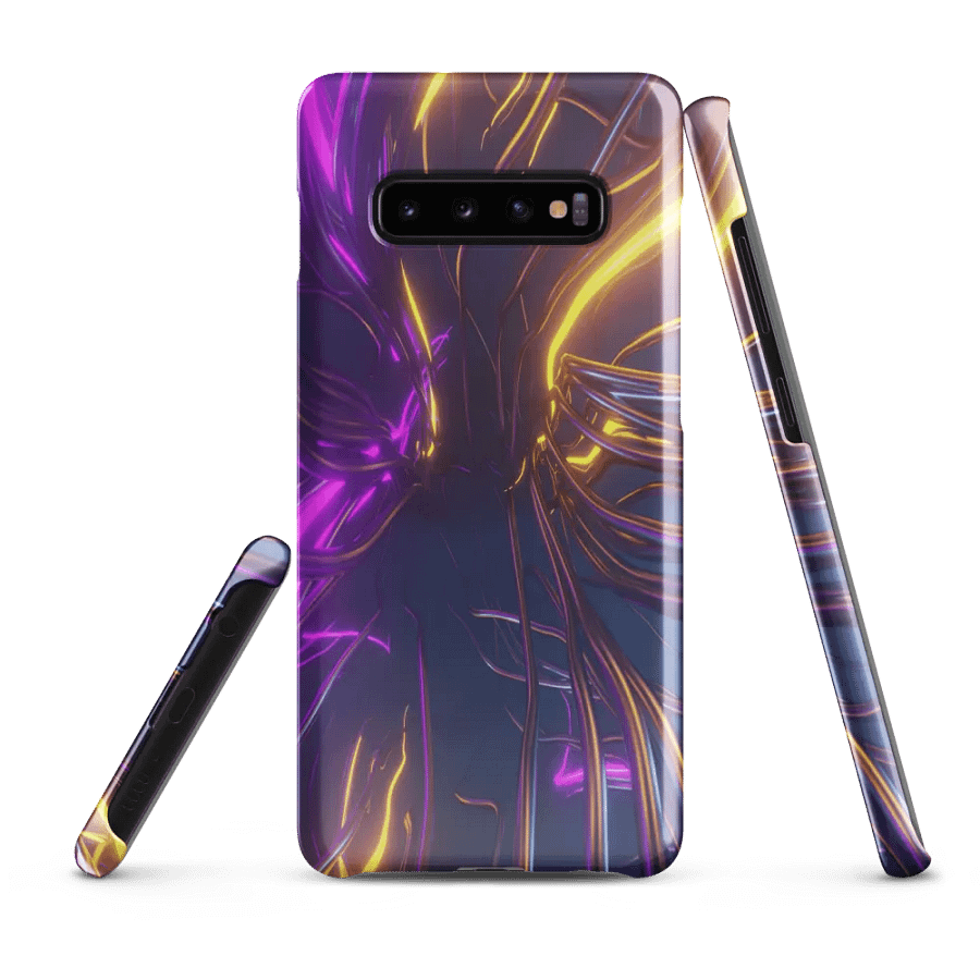 Electric Glow Samsung® Snap Case (All models from S10 Plus to S24) product image (1)