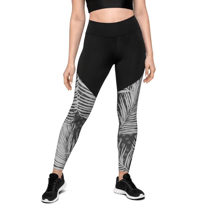 Tropical Fusion Compression Leggings product image (1)