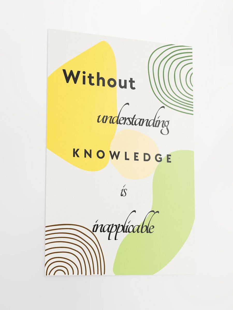 Without Understanding Poster product image (4)