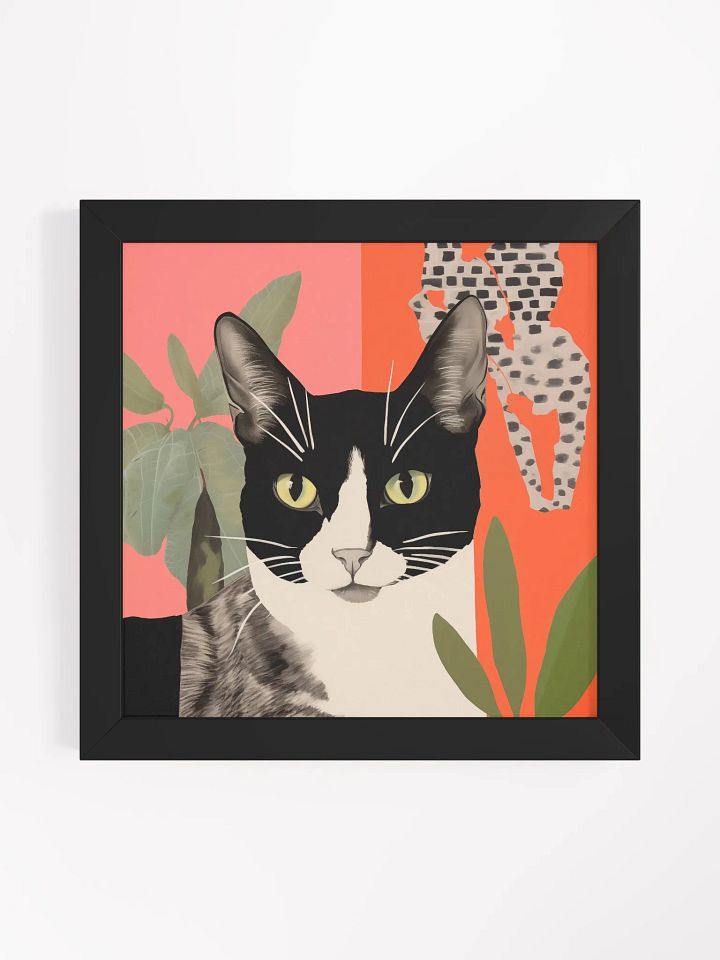Feline Fusion Framed Poster product image (1)