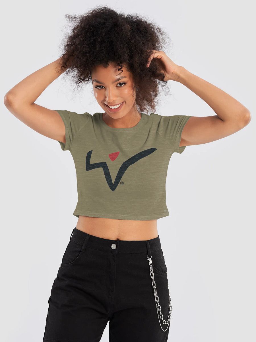 FTA - Check Mark Chic Women's Crop Tee product image (9)