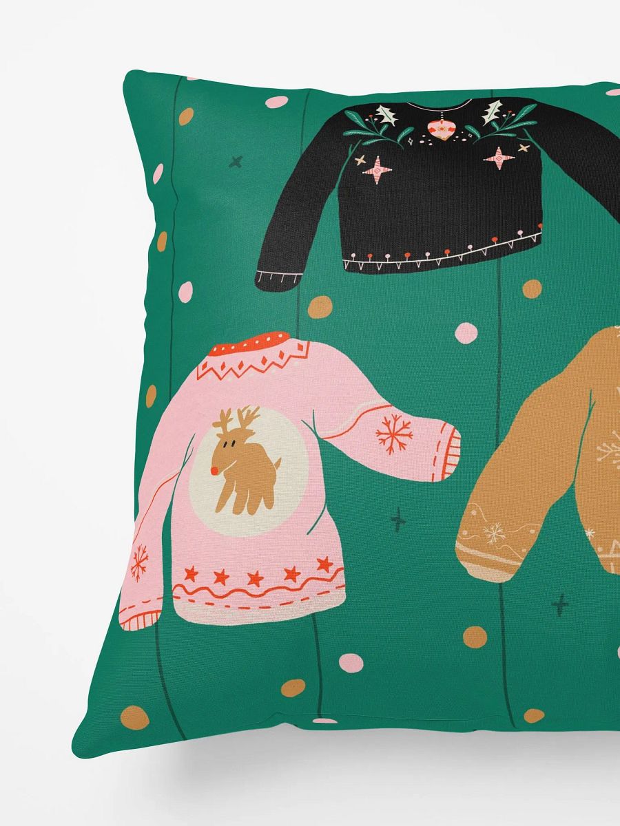 Cheerful Holiday Sweater Pillow product image (4)