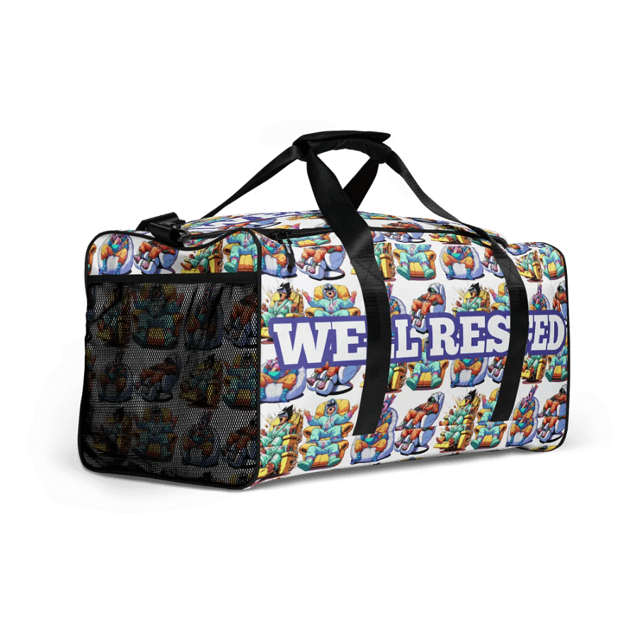 Well Rested duffle bag product image (1)