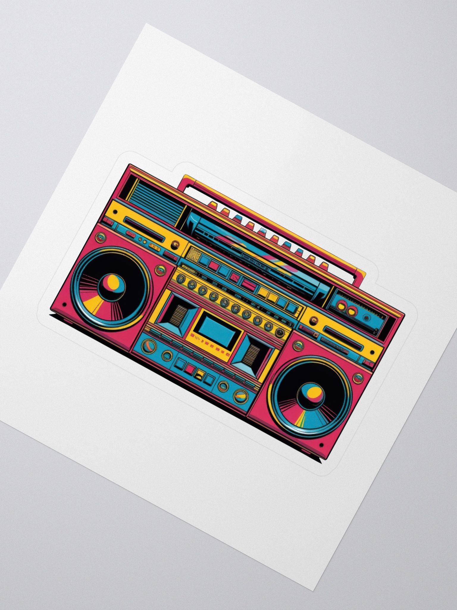 Retro Boombox Vibes Sticker Pack product image (2)