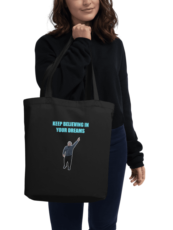 Keep Believing in Your Dreams Illustration Tote Bag product image (2)