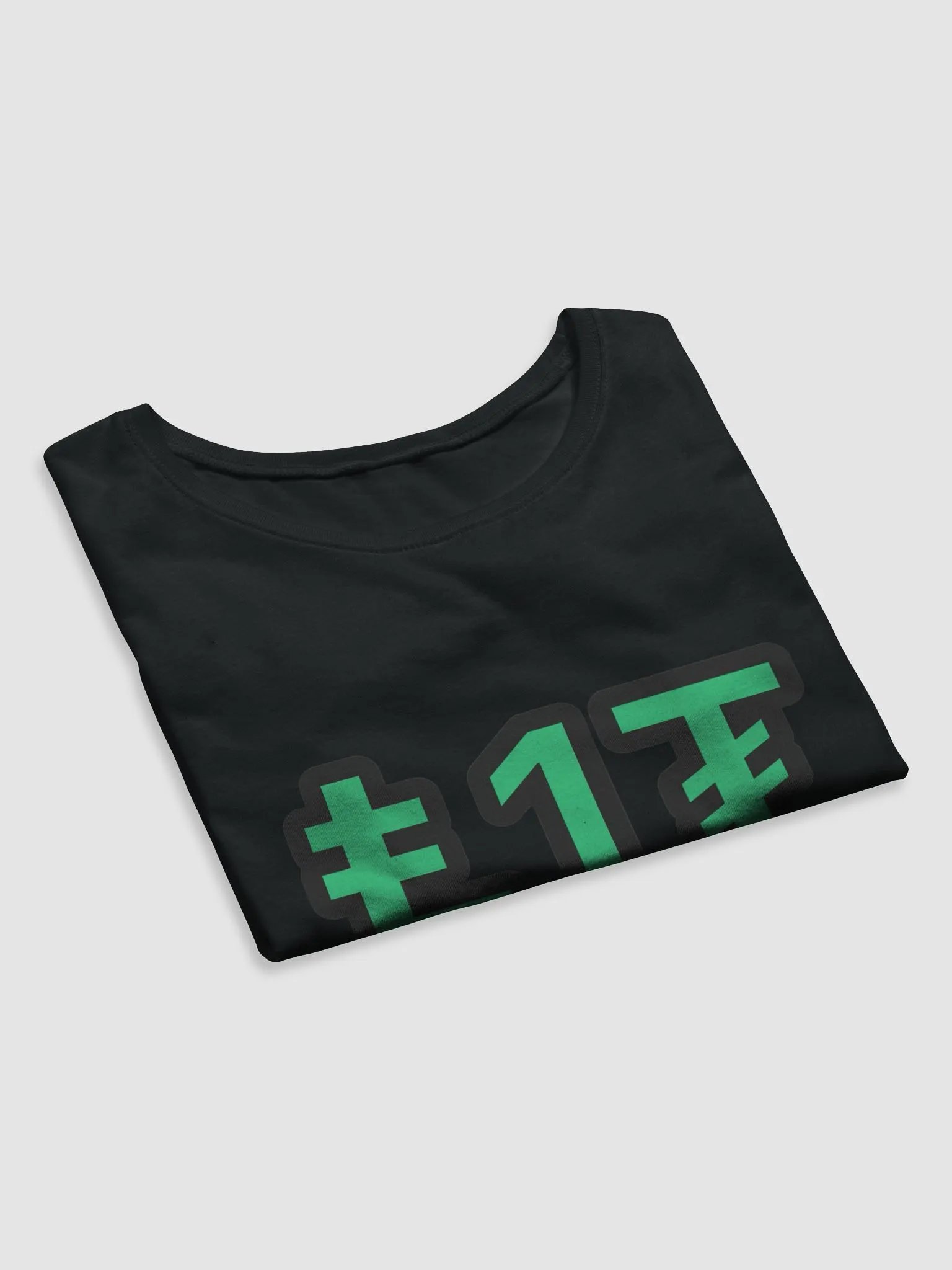 LIT Women's Crop Tee Green product image (13)