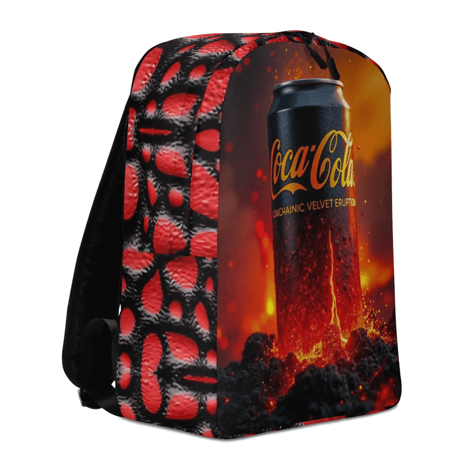 Buhay Tuklas Coca Cola Volcanic Velvet Eruption All-Over Print Backpack product image (3)