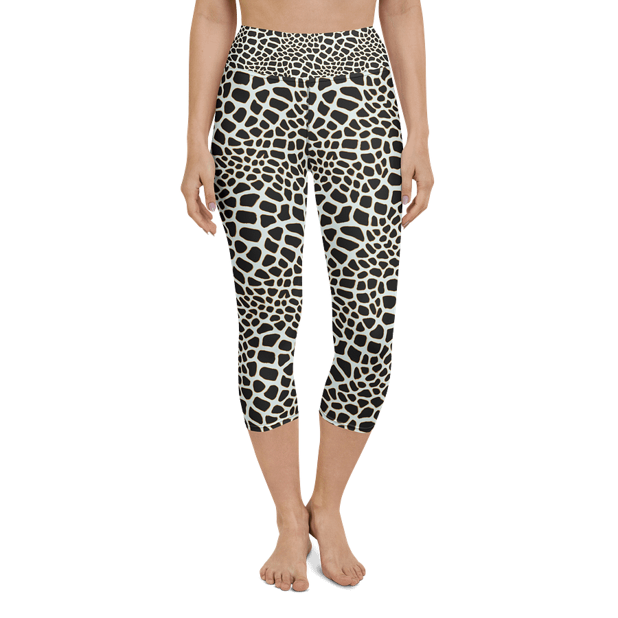 Giraffe Skin Capri Leggings product image (4)