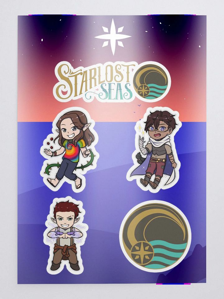 Starlost Sticker Sheet #3 product image (1)