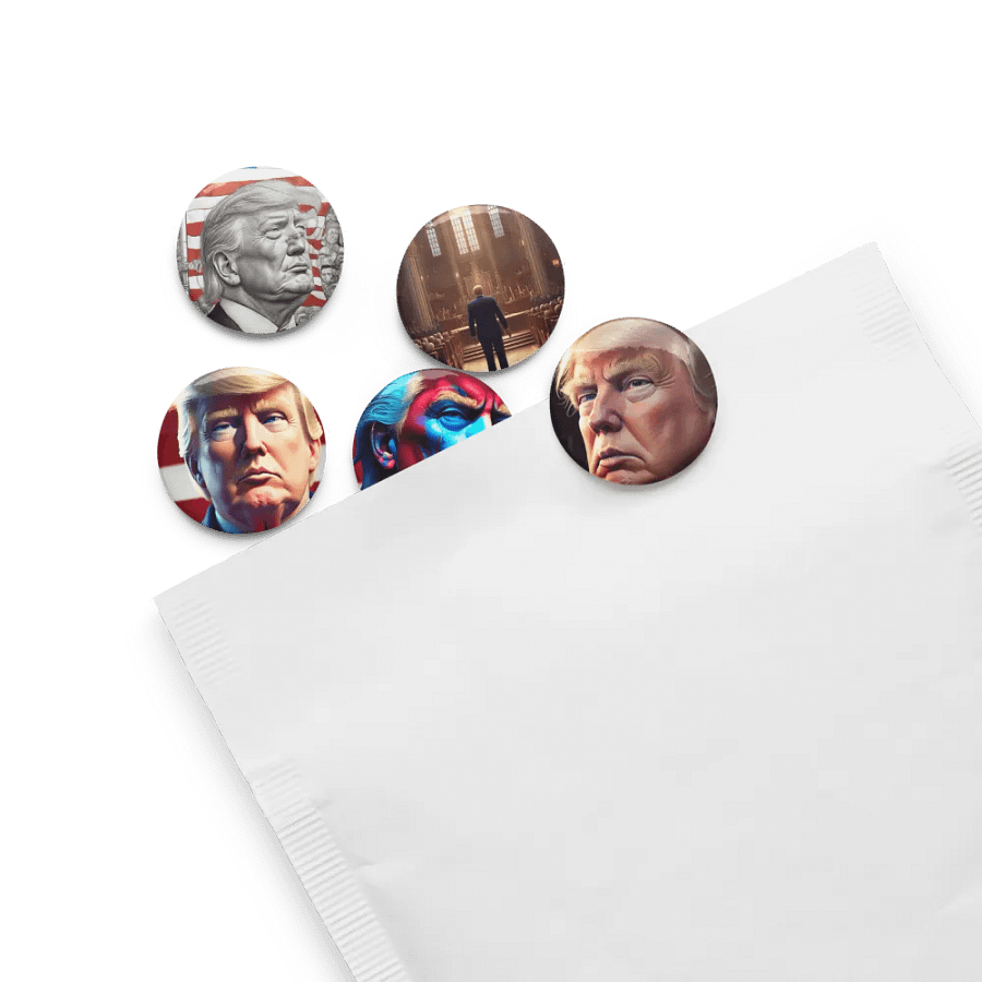 Patriotic Portrait Pin Set 1 product image (13)