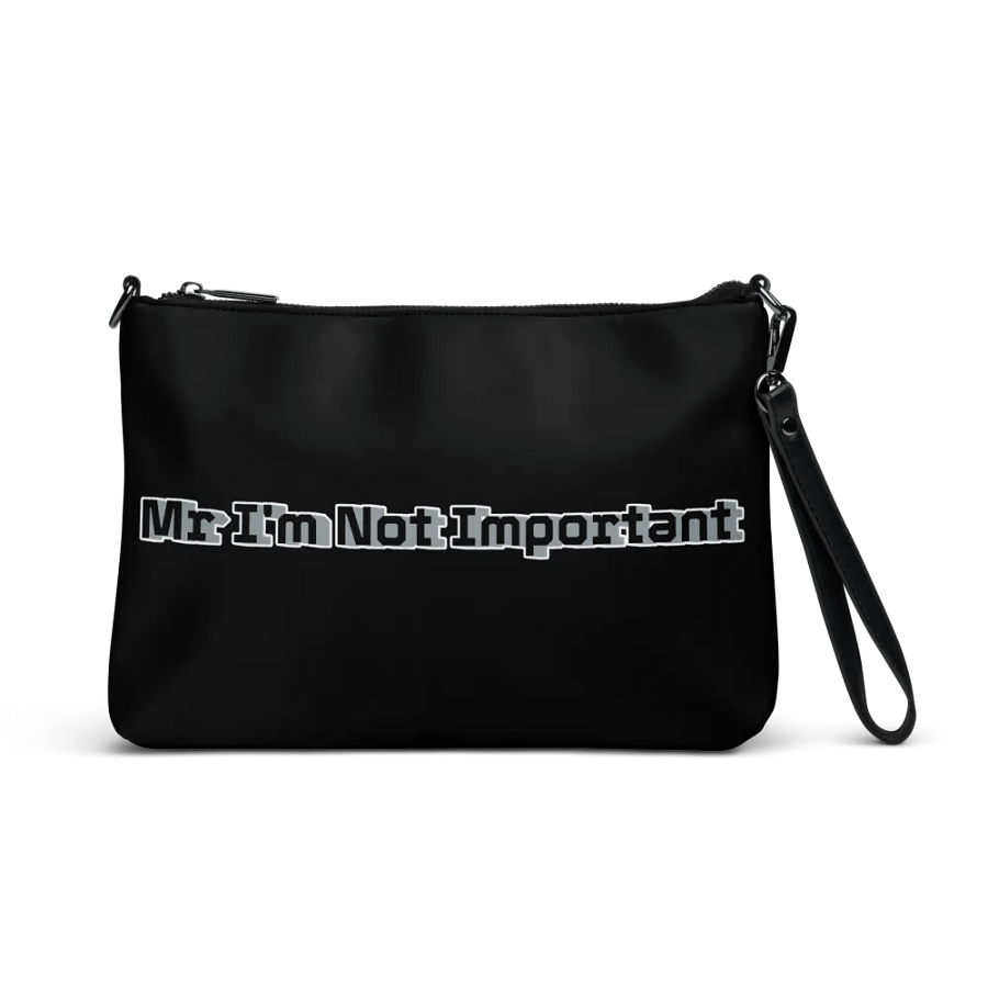 Crossbody Bag - Black - Mr I'm Not Important product image (3)