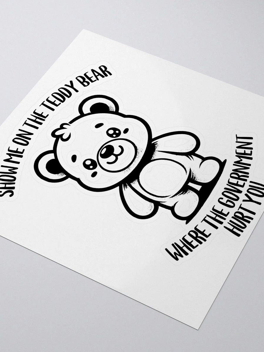 Violated Teddy Bear (Sticker) product image (3)