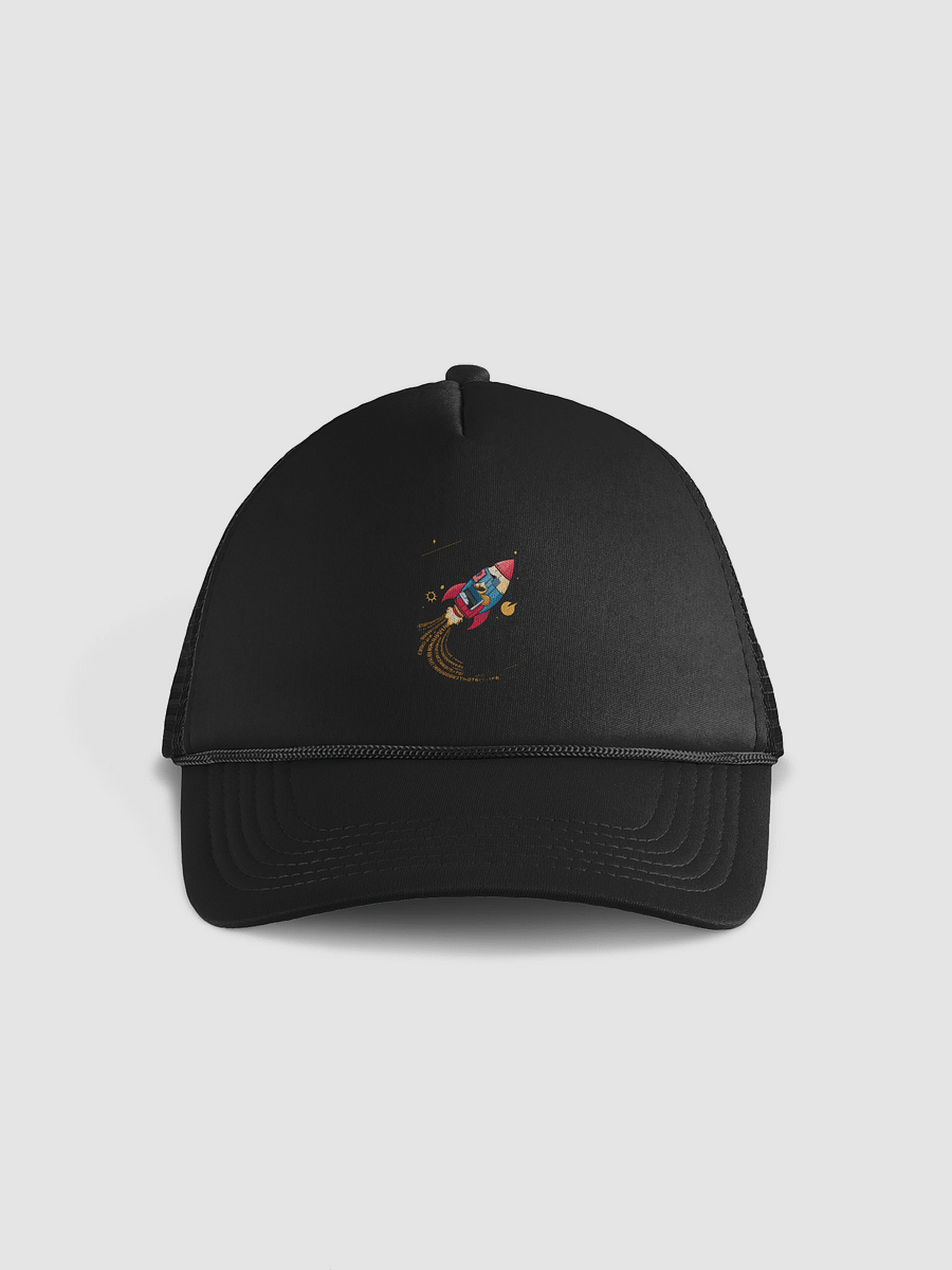 Rocket Bear Foam Trucker Hat product image (3)