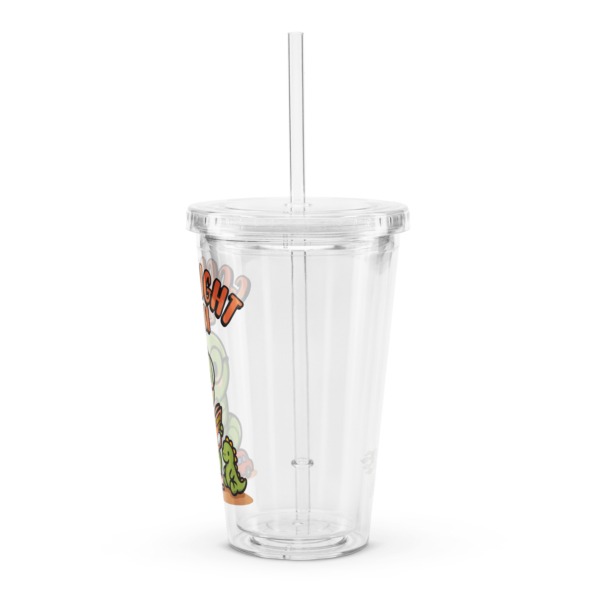 Goodnight Zoom - Double Wall Clear Plastic Tumbler product image (4)