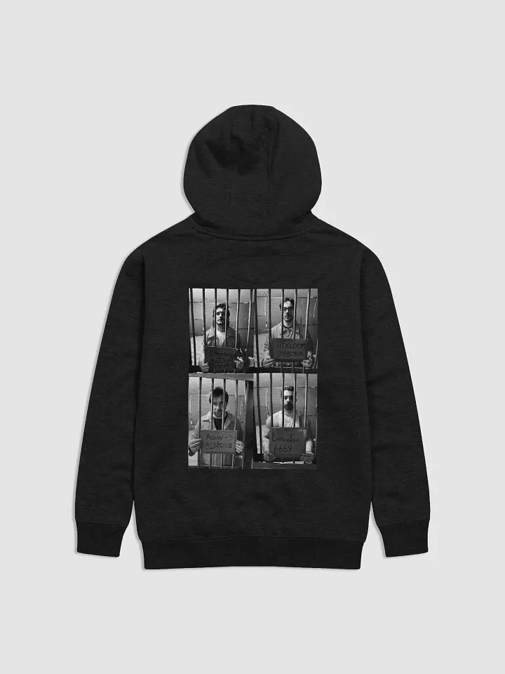 Behind Bars Cardboard Priosn Unisex Hoodie product image (3)