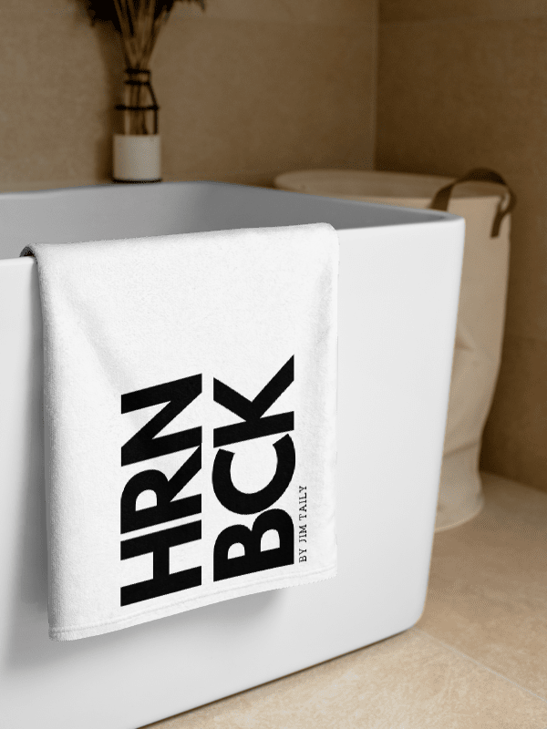 HRNBCK TOWEL – Original White Edition product image (2)