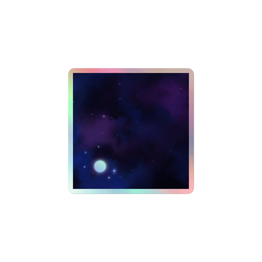 Nebula BP1 Holographic Sticker Sheet product image (1)