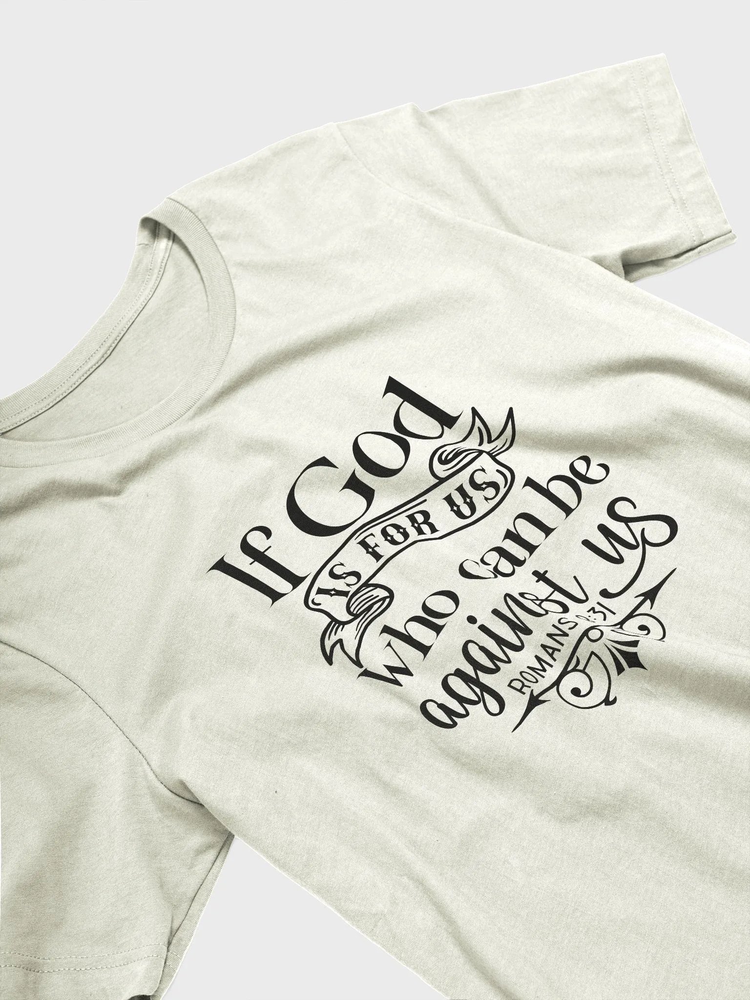 If God is for us who can be against us | Christian| Faith | Inspirational product image (3)