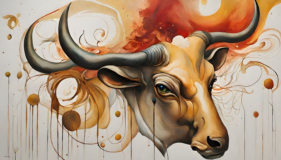 Taurus Indulged: Opulent Cosmic Canvases Manifest Earthy Decadence product image (1)