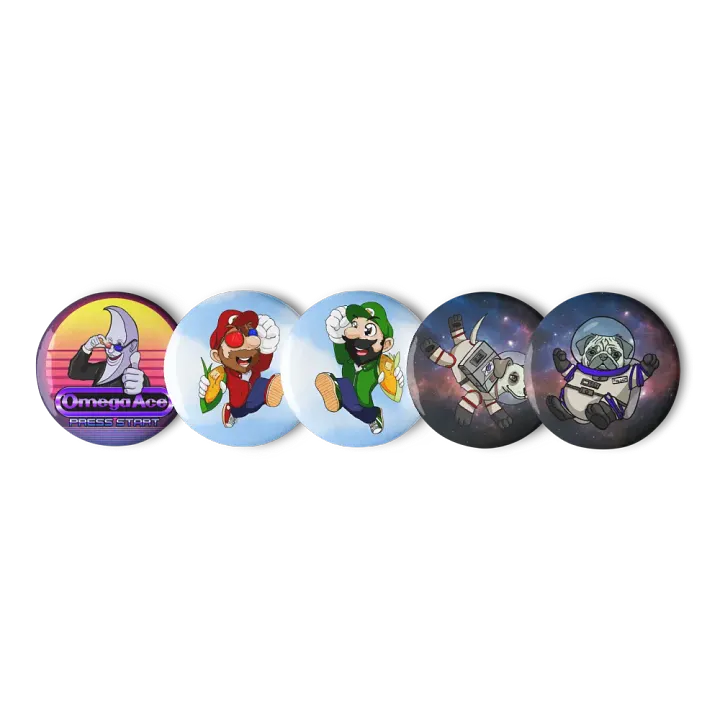 Omega Ace Gaming Channel Pin Set (Wave 1) product image (1)