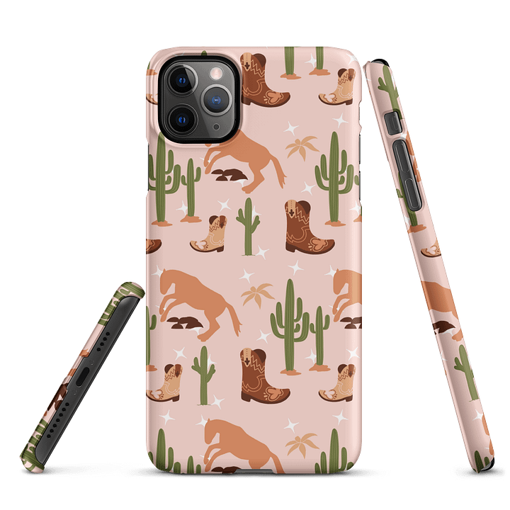 Wild West Cacti Snap Case product image (1)