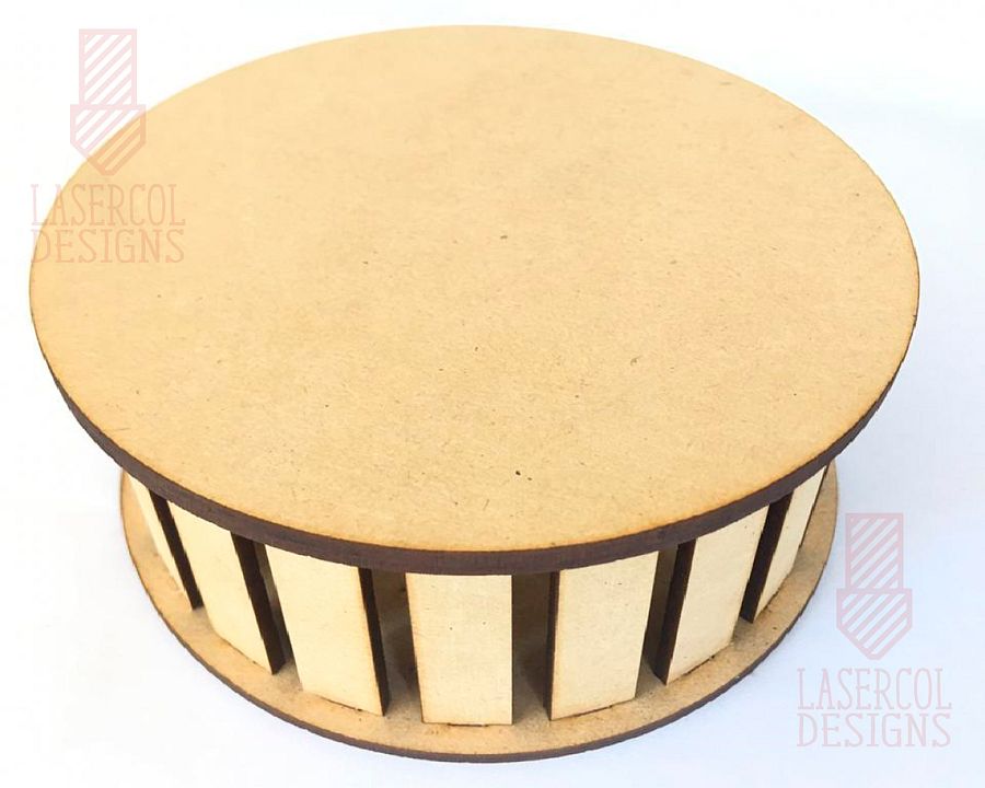 Round box (4 styles) - Laser Cut Files product image (9)