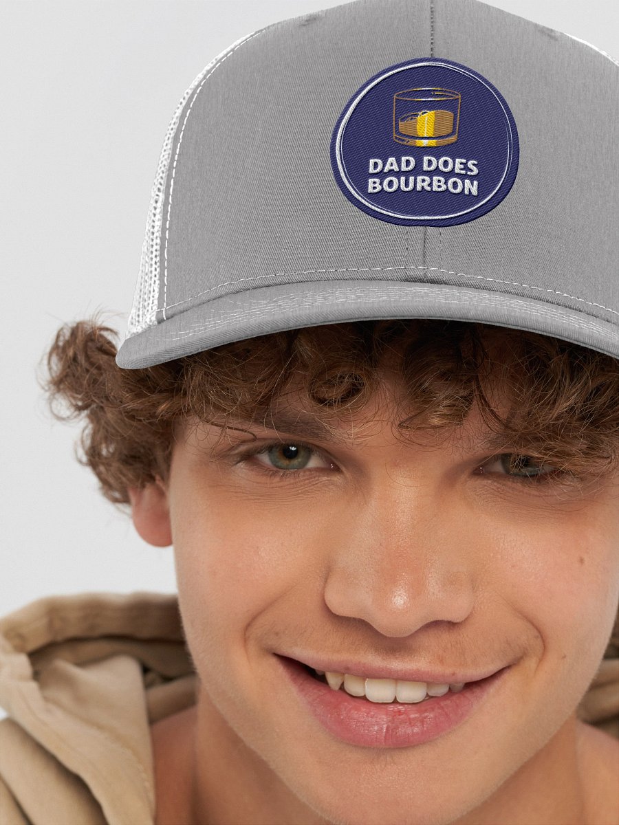 Dad Does Bourbon Snapback Hat product image (40)