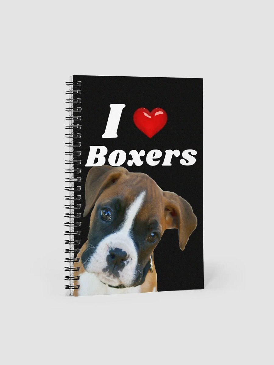 I Heart Boxers Notebook product image (1)