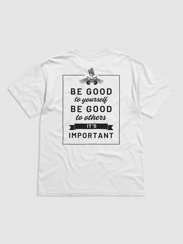 Be Good HMA Tee (Black Text) product image (2)