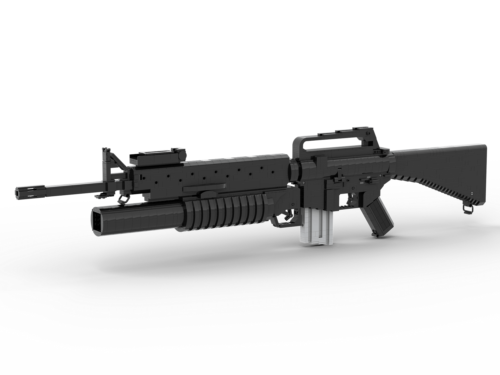 LEGO M16A1/M203 - LDD Instructions product image (4)