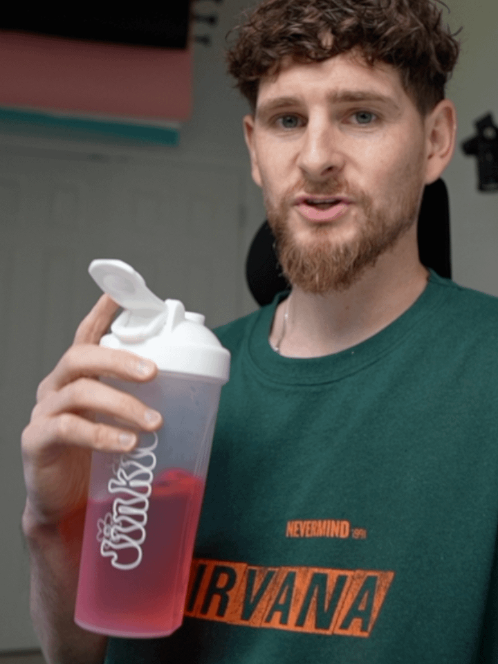 White Jinkies Shaker Bottle product image (1)