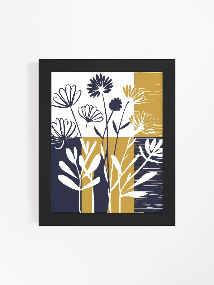Golden Flora: Framed Art Poster product image (19)