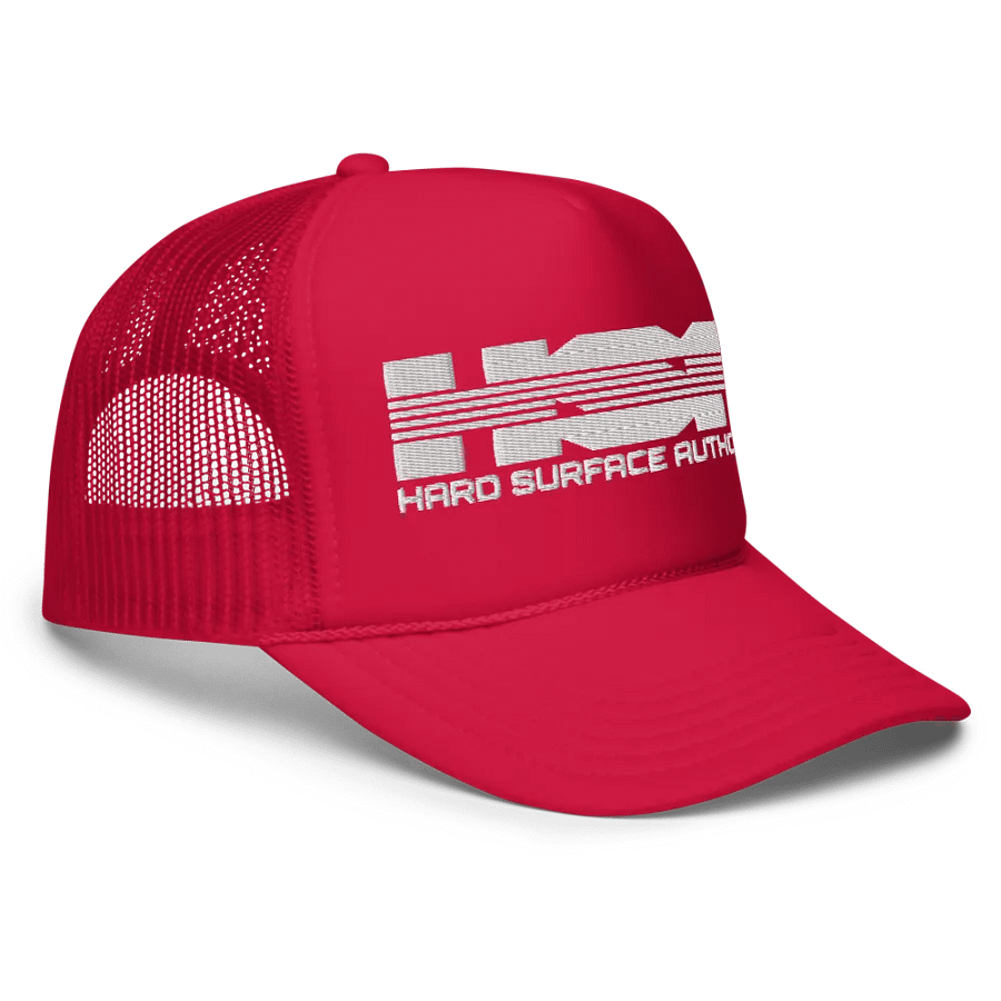 Hard Surface Authority Trucker Cap (White logotype) product image (3)