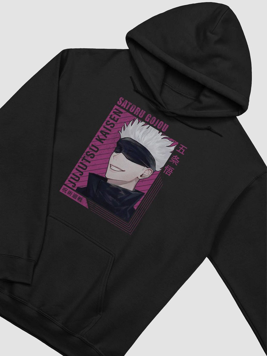 Jujutsu Kaisen Satoru Gojo Confident Smile Sweatshirt – Gildan Midweight product image (2)