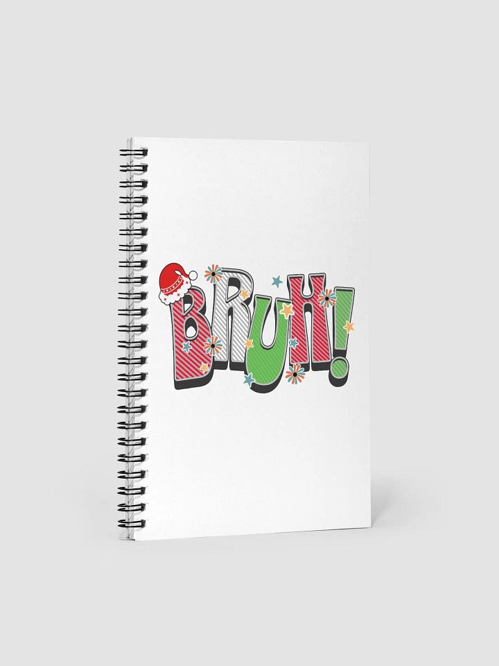Bruh! Christmas Festive Notebook product image (1)