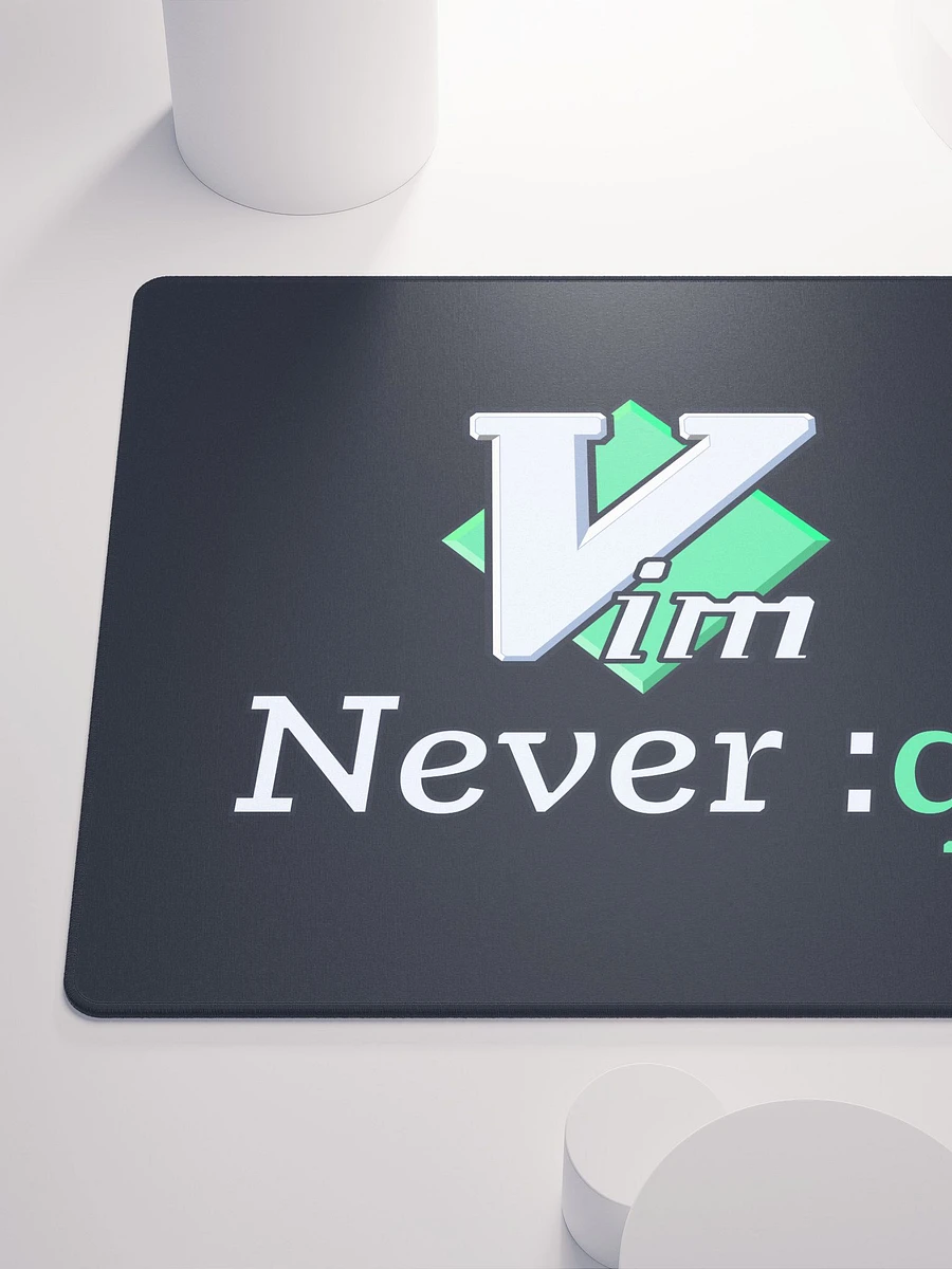 Never quit mouse pad product image (6)