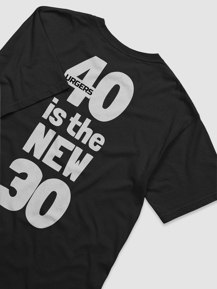 Urgers 40 is the new 30 Shirt product image (6)