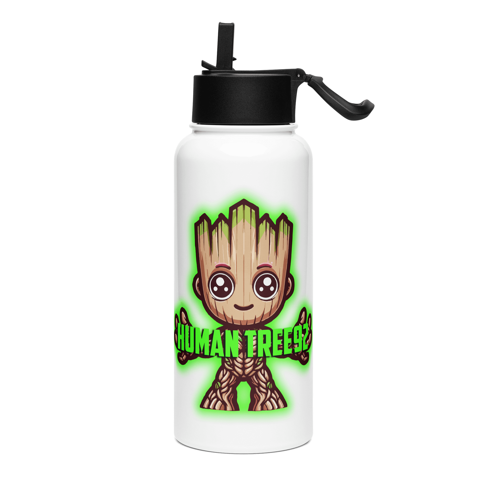 Stainless Steel Water Bottle with a Straw Lid Group product image (3)