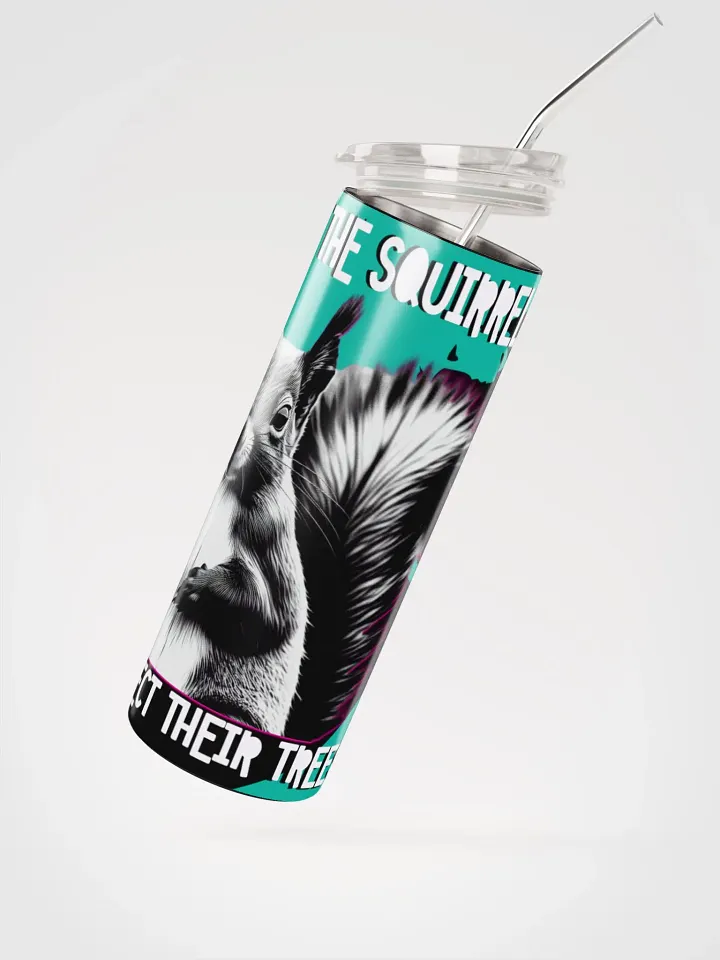 Peaceful Squirrel Stainless Steel Tumbler product image (2)