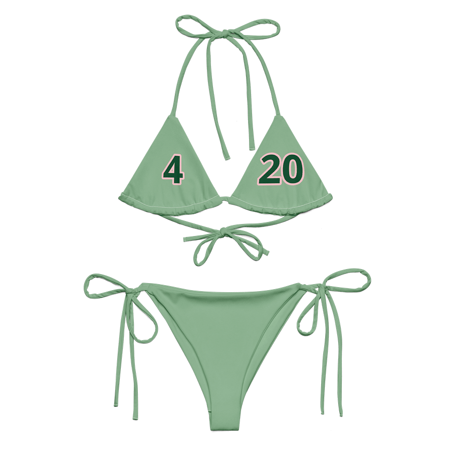 Green 420 Bikini Set product image (2)